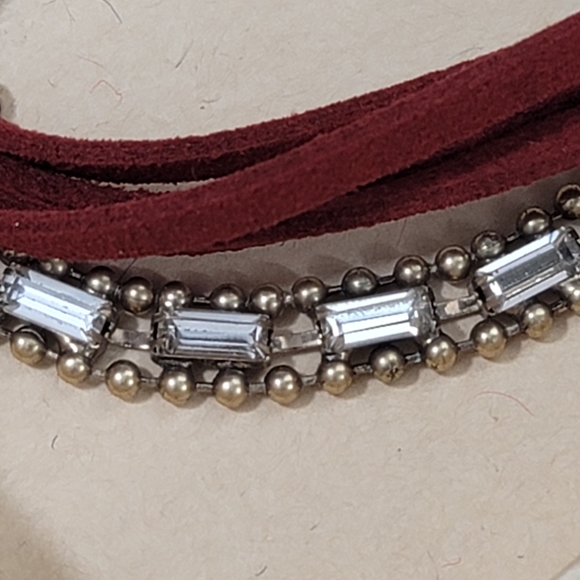 Jen Atkin x Chloe + Isabel Suede And Baguette Headwrap + Choker - Picture 3 of 12